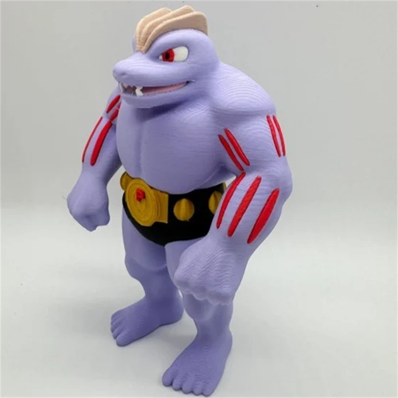 腕力豪力宝可梦神奇宝贝口袋妖怪精灵手办三维立体stl文件3d打印