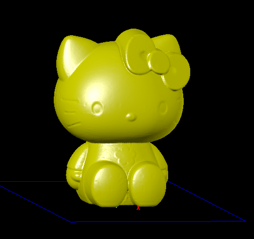 kittykt猫卡通三维立体图圆雕图图纸stl文件雕刻机3d打印模型素材