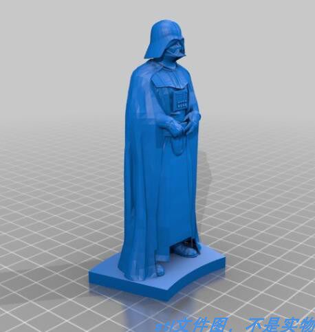 武士奥格星球大战Star Wars达斯Darth Vader三维立体图stl文件图