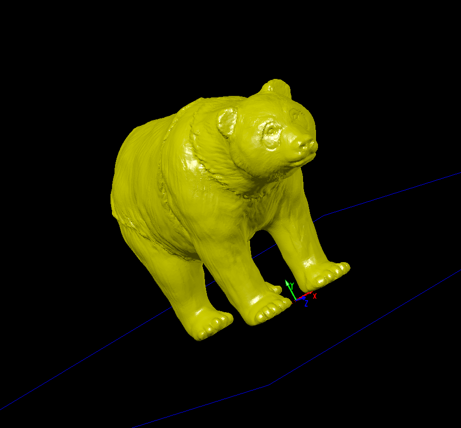 北极熊动物卡通三维立体图圆雕图纸stl文件雕刻机3d打印模型素材