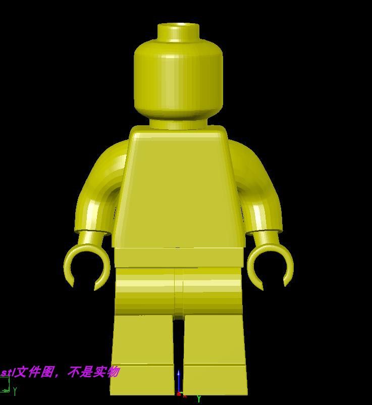 乐高积木人仔玩具模型宠家居装饰三维立体stl文件图雕3D打印模型图片