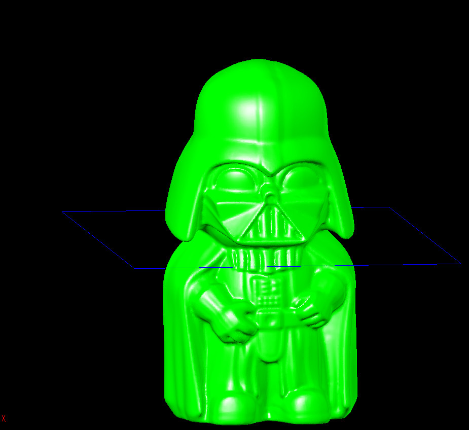 星球大战黑武士三维立体图圆雕图图纸stl文件雕刻机3d打印模型