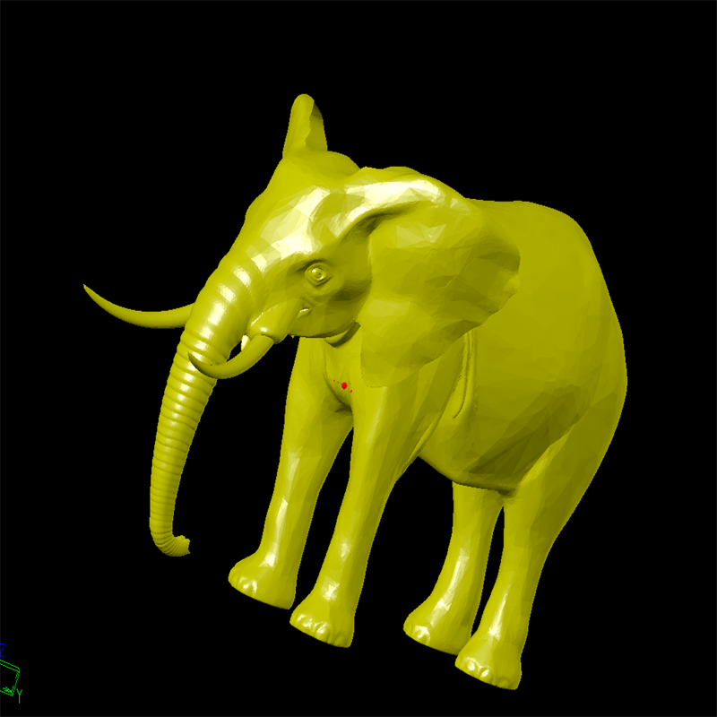 象牙动物卡通三维立体图圆雕图纸stl文件雕刻机3D打印模型素材