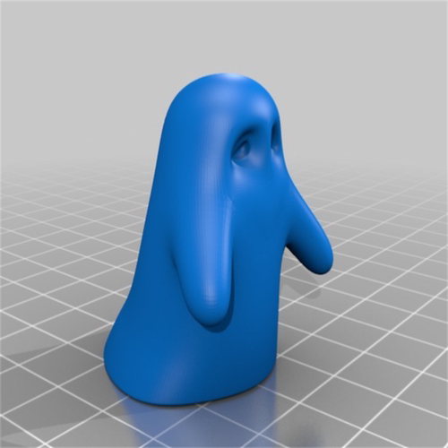 幽灵万圣节卡通装饰摆件玩具三维立体stl文件雕刻3D打印模型素材