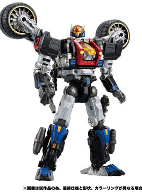 TAKARA Diaclone戴亚克隆DA-54试作型漫步者摩托 变形机甲模型