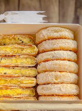 纯手工正老式宗板栗饼香