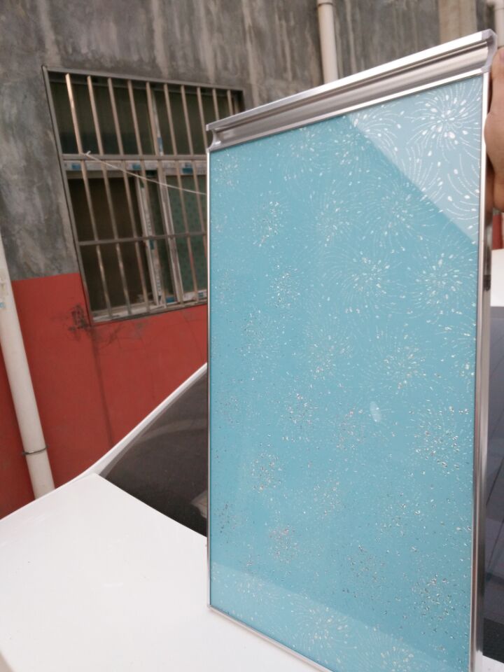 橱柜门定做 晶钢门 定制3c钢化玻璃门 厨房柜门 隐形拉手 晶刚门