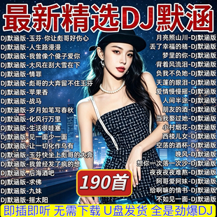 2026爆火DJ默涵版抖音流行歌曲U盘网络伤感情歌热歌dj音乐优盘MP3
