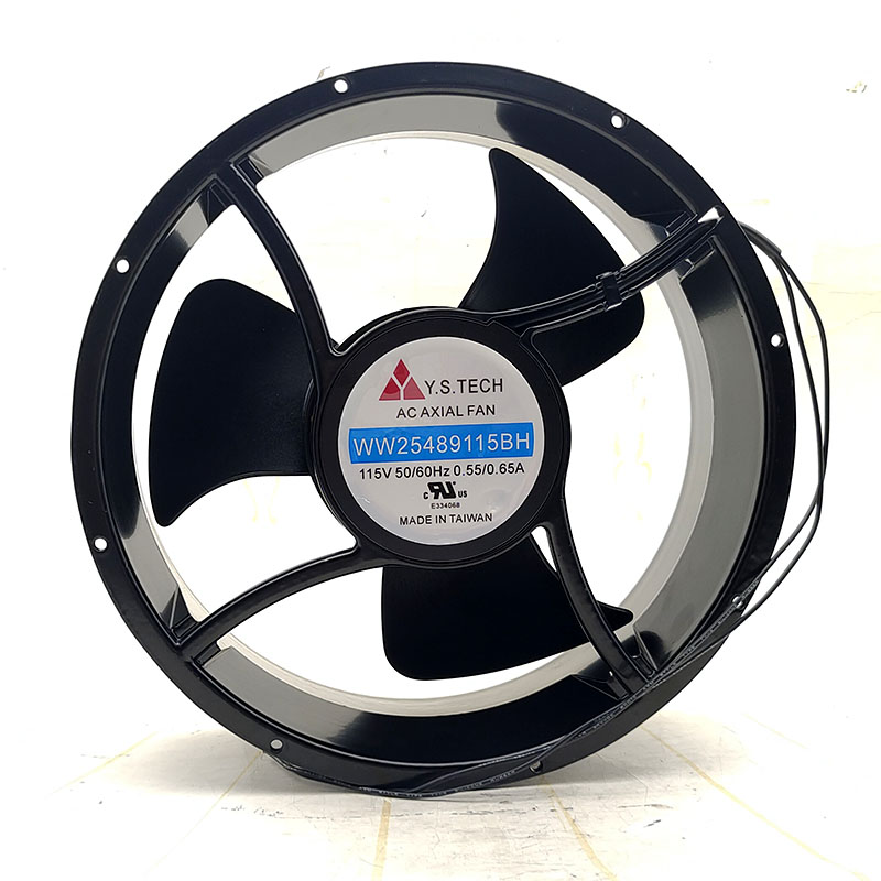 Y.S.TECH WW25489115BH 115V 50/60Hz 25489交流风机散热风扇