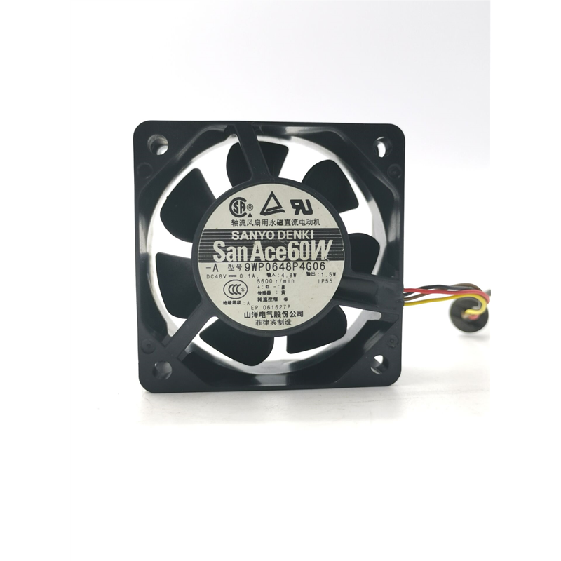 6厘米48V防水风扇 9WP0648P4G06  6025 4.8W 4线PWM风扇