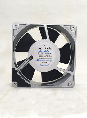 日本Royal Fan UTL125C A59 12038 200V0.075A机柜变频器散热风扇