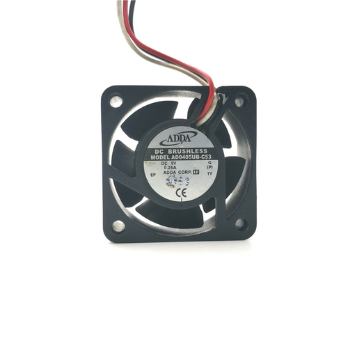 AD0405UB-C53  4020 5V 0.25A 3线 交换机大风量散热风扇