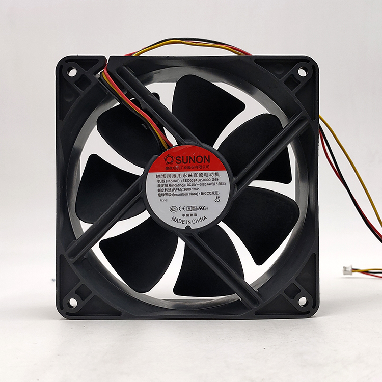 EEC0384B2-0000-G99 12038 48V5.8W12厘米测速告警风扇