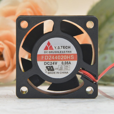 y.s 4cm 24v 0.05A 4020 FD244020HS  3D印表机 超静音风扇