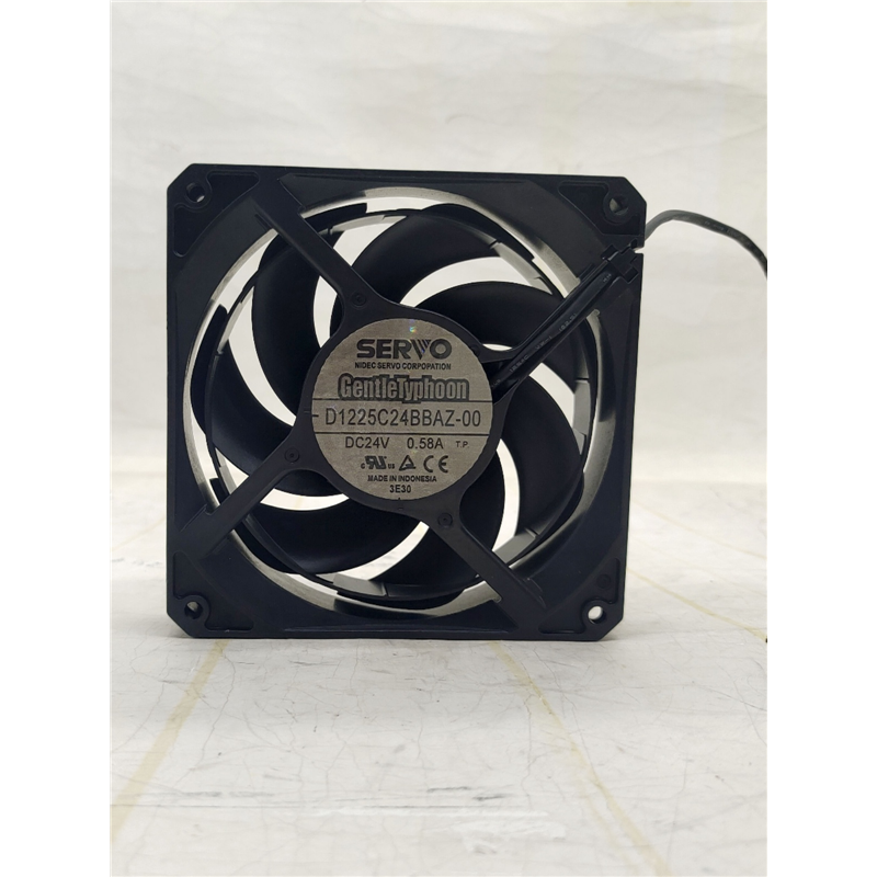 伺服 D1225C24BBAZ-00 12025 24V 0.58A 镰刀叶散热风扇