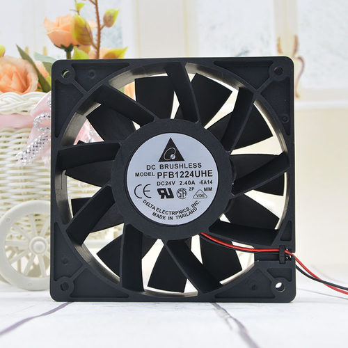 PFB1224UHE 12038 24V 2.40A 12CM ABB 45kw变频器 暴力风扇