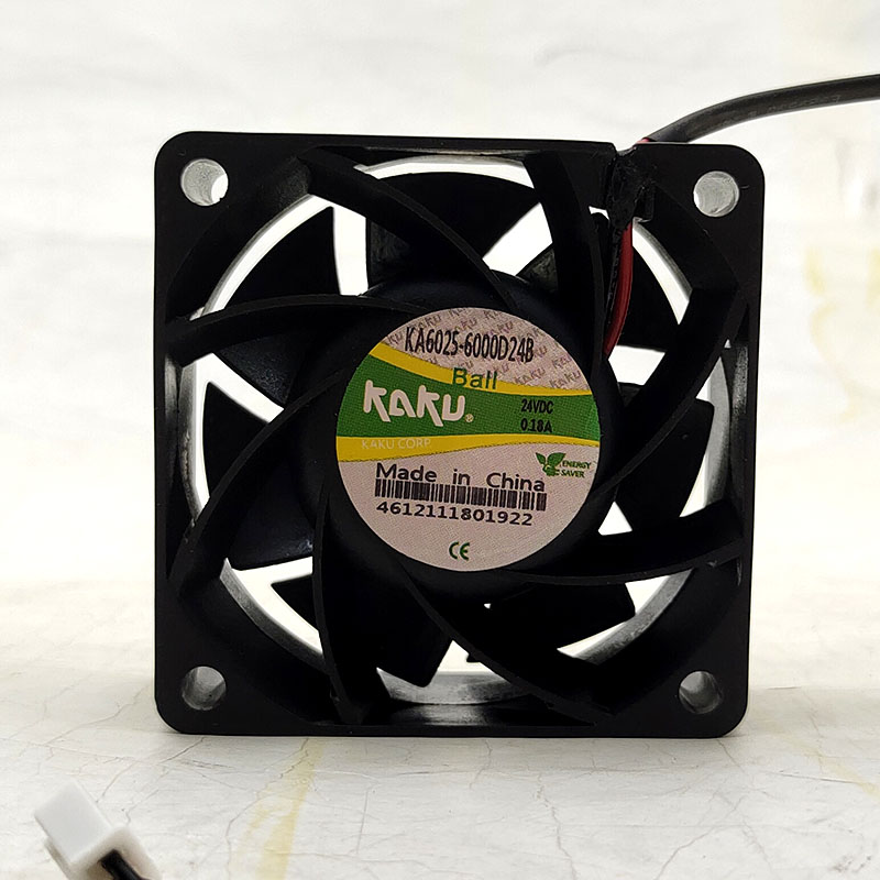 全新卡固/ KA6025-6000D24B 6025 24V 0.18A 6CM散热风扇