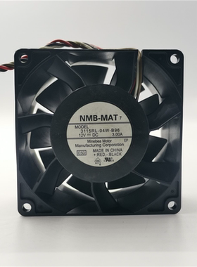 3115RL-04W-B96  8038 12V 8CM 4线PWM服务器暴力散热风扇