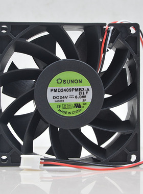 9cm 24V 6.0W 9238 PMD2409PMB3-A变频器告警散热风扇