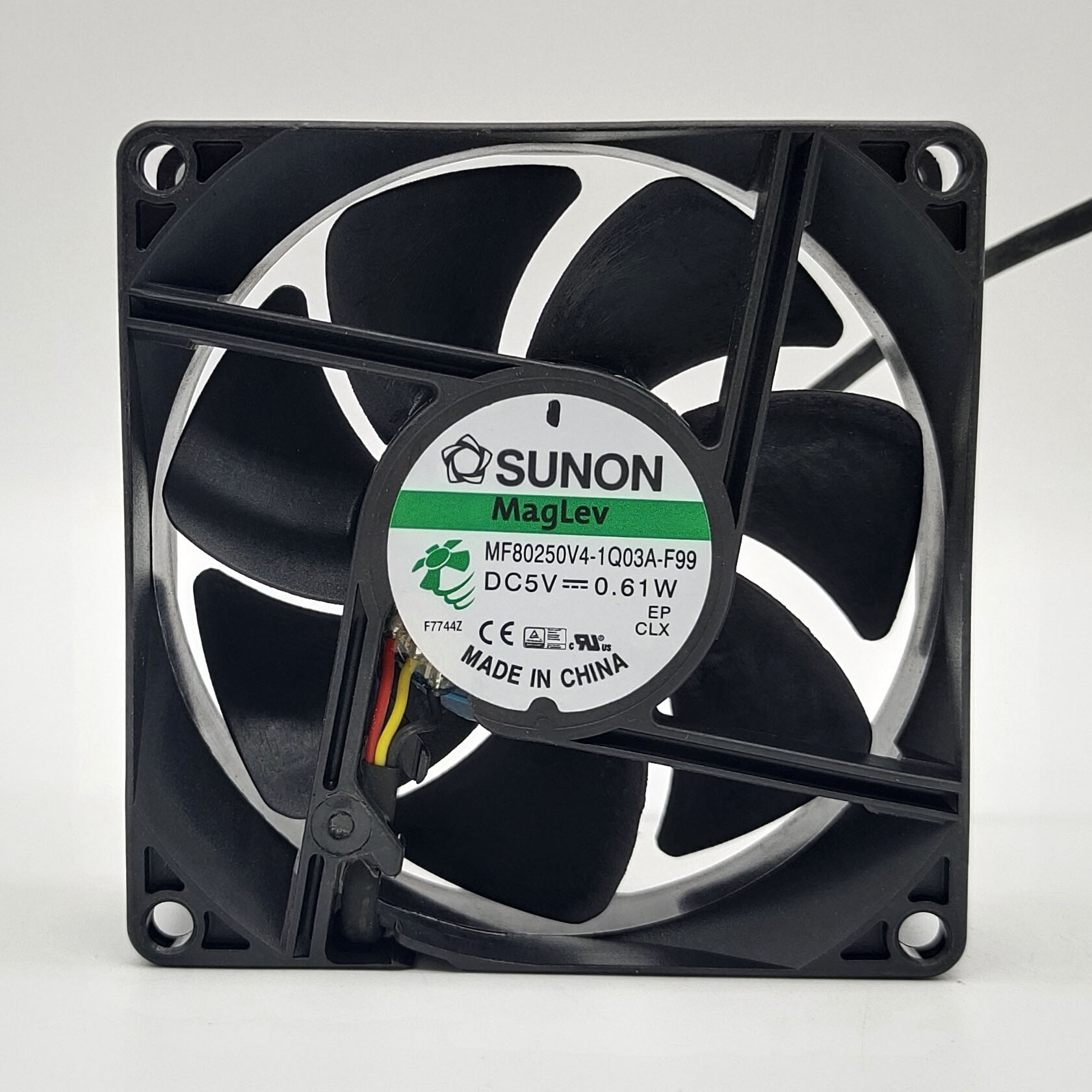 全新 MF80250V4-1Q03A-F99 8025 8CM 5V 0.61W 静音风扇