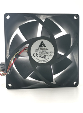 EFB0912HHE 台达 9038 12V 4线PWM 服务器机箱大风量散热风扇