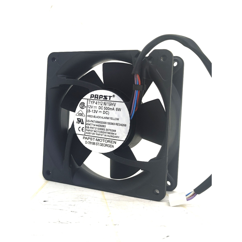 全新德国/ TYP4112N 19HV 12038 12V 500mA 散热风扇