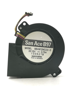 9BAM12MCD2 9733 12V 4线PWM 服务器机箱侧吹离心涡轮鼓风机