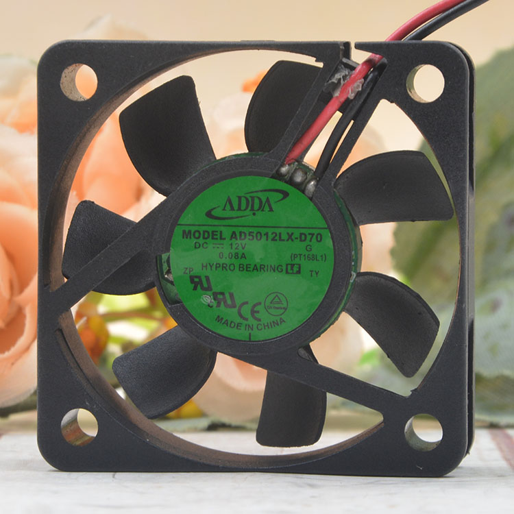 AD5012LX-D70 5CM 12V 0.08A 5015 功放 电源交换机静音风扇