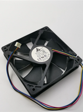 AFB1224M  12025 24V 12CM 4线PWM艾默生变频器散热风扇