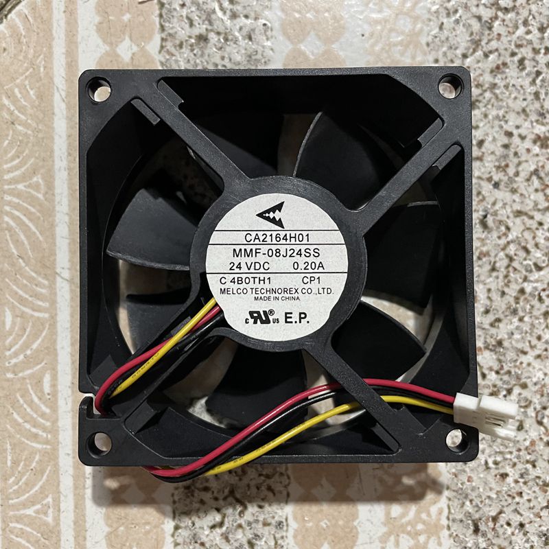 CA2164H01 MMF-08J24SS 24V 0.20A CP1 8cm 三菱变频器散热风扇
