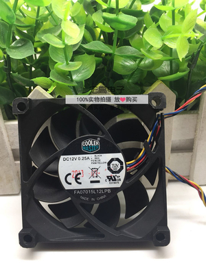 酷冷至尊 FA07015L12LPB 7015 12V 0.25A 7CM 超静音CPU散热风扇