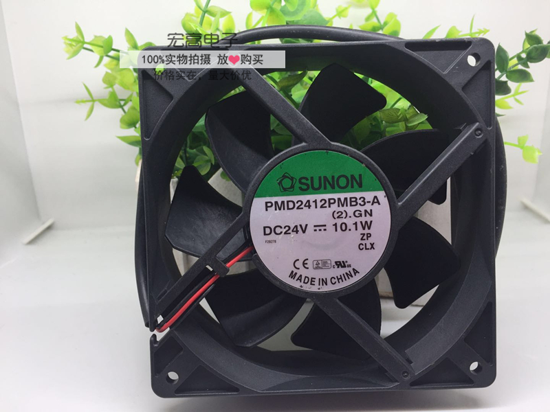 原装建准 PMD2412PMB3/2/1-A 24V 10.1W 变频器散热风扇SUNON