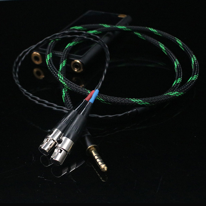 适用于AUDEZE奥蒂兹4.4mm平衡线lcd2 lcd3 lcd4 lcd-x耳机升级线
