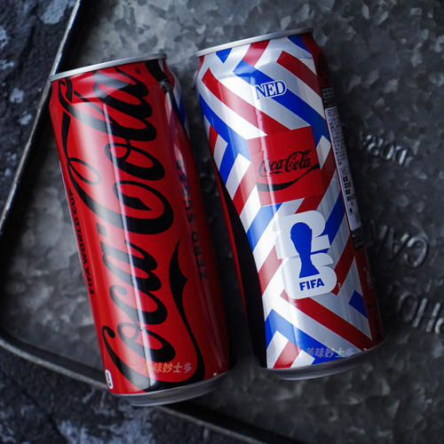 日本CocaCola 零度无糖可口可乐Fifa世界杯足球纪念收藏版 0糖0卡