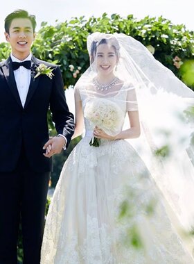 张若昀同款西装套装新郎结婚礼服