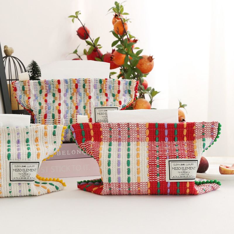 圣诞节民宿样板间高档纸巾抽