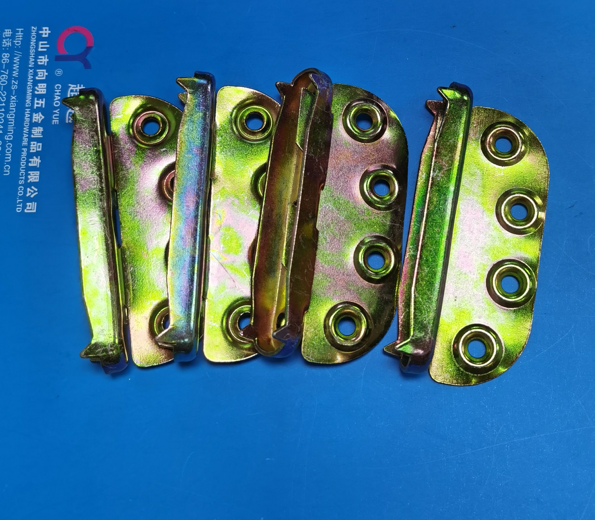 加厚床铰链床插实木床扣螺丝床用挂件固定连接件家具配件五金大全