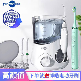 冲牙器洗牙机器正畸预防牙结石大容量家用水牙线 博皓5102台式