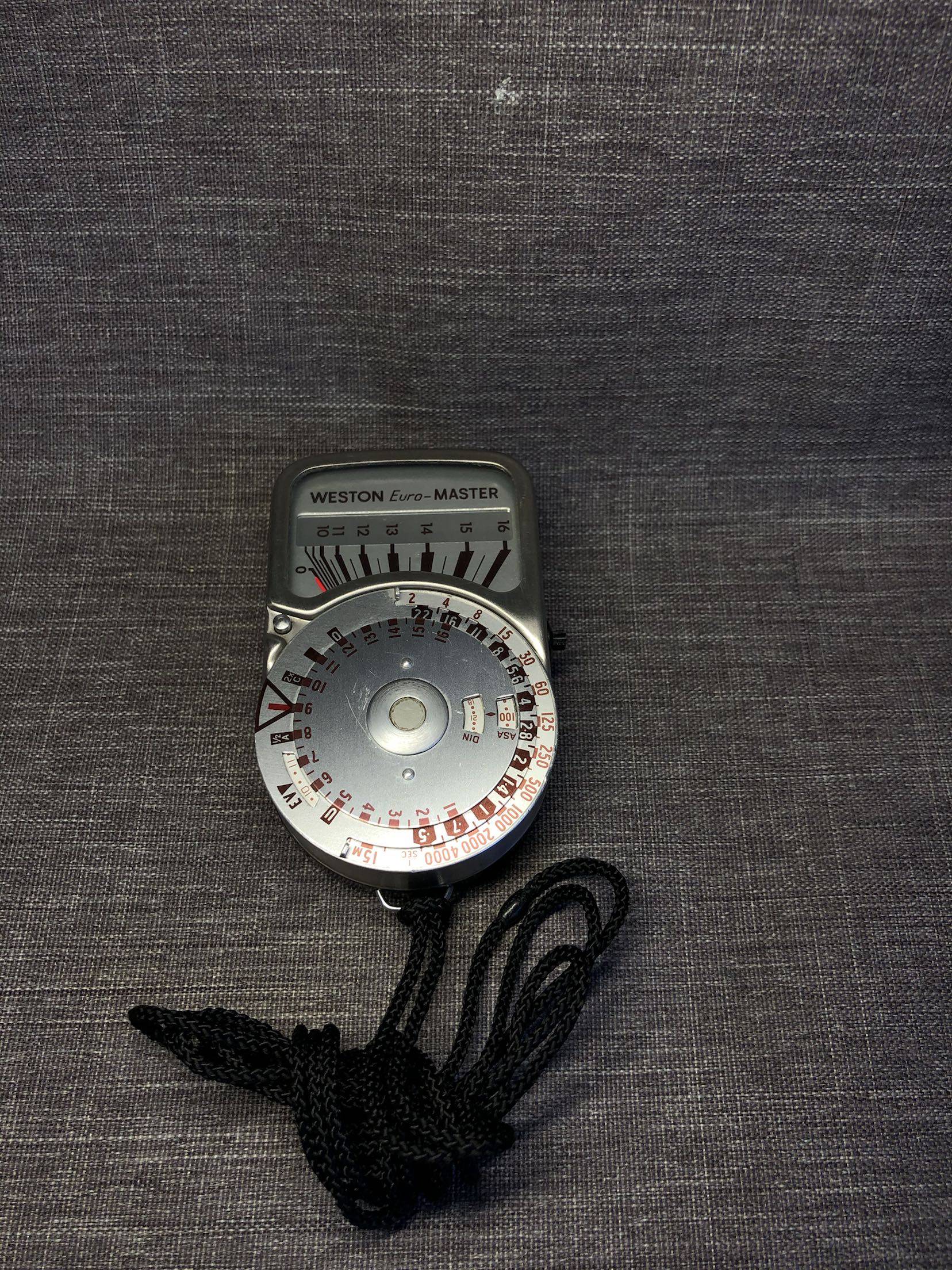 weston euro-master胶卷胶片菲林金属指针测光表成色新功能好