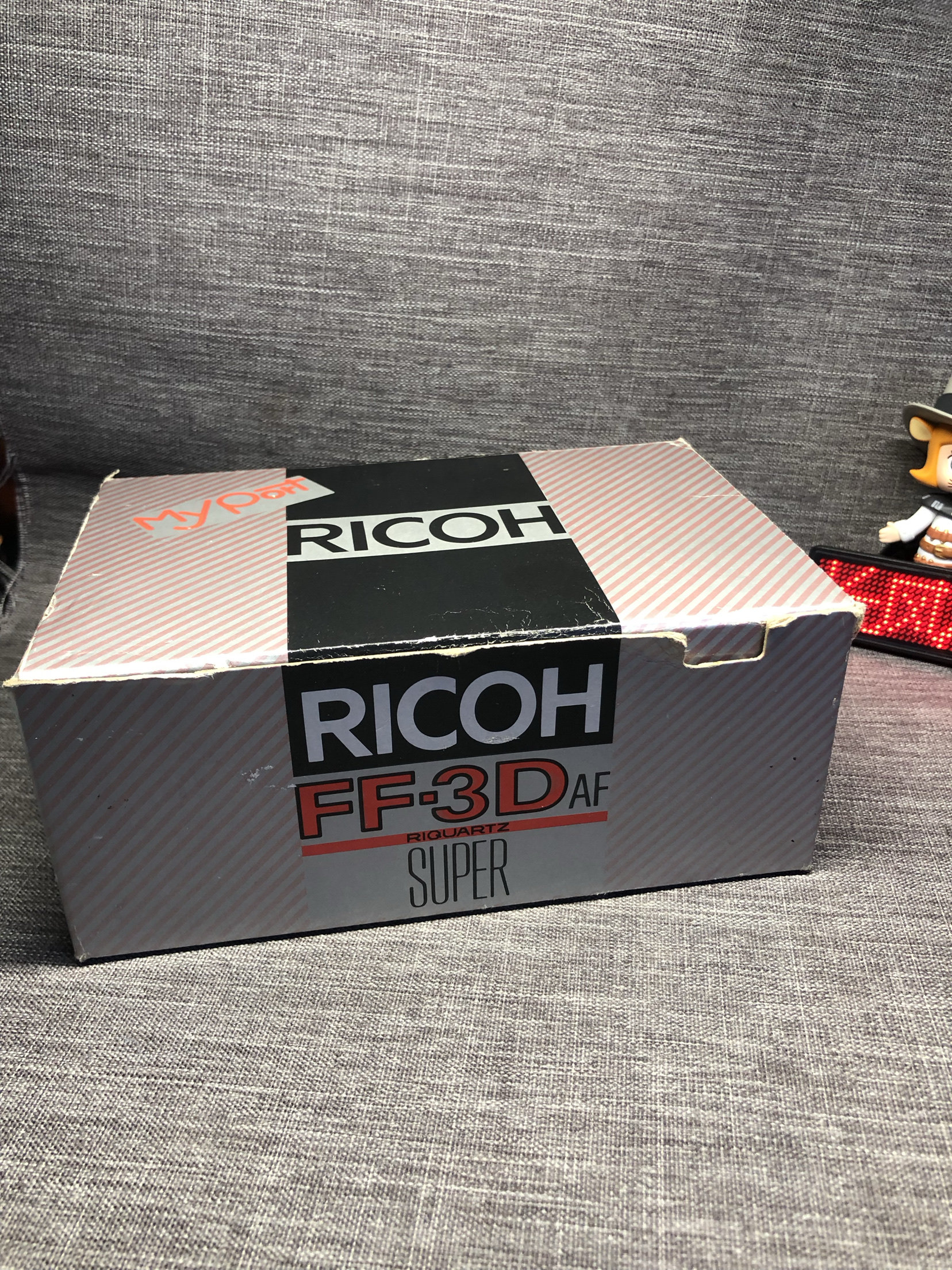 RICOH理光FF-3DAF135胶卷胶片菲林定焦旁轴相机盒装纸片不少