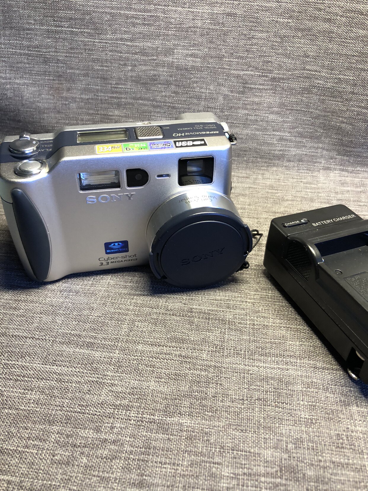 骚尼cybershot dsc-s70金属外壳变焦ccd数码相机成像复古怀旧