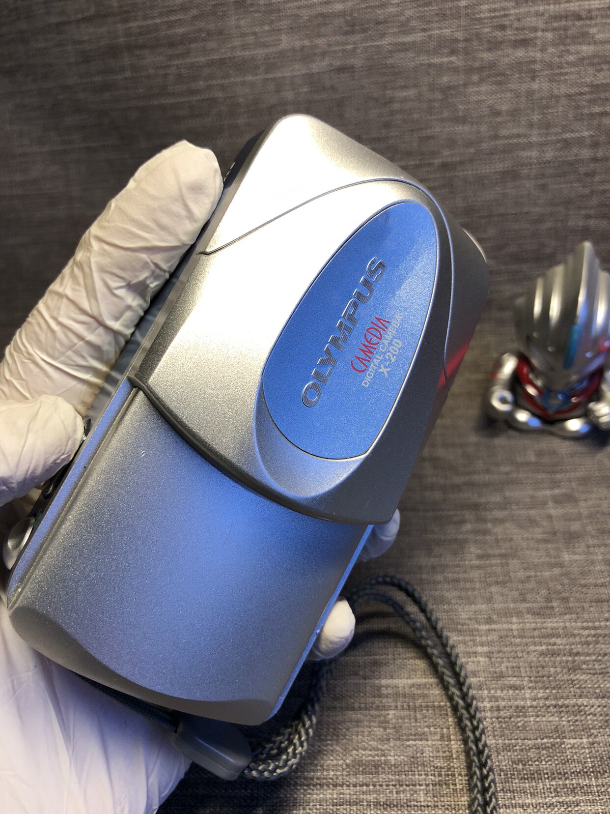 OLYMPUS奥林巴斯camedia X-200滑盖开机ccd胶片感数码相机
