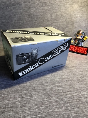 konica柯尼卡c35efp盒子有135胶片胶卷菲林定焦镜头旁轴相机