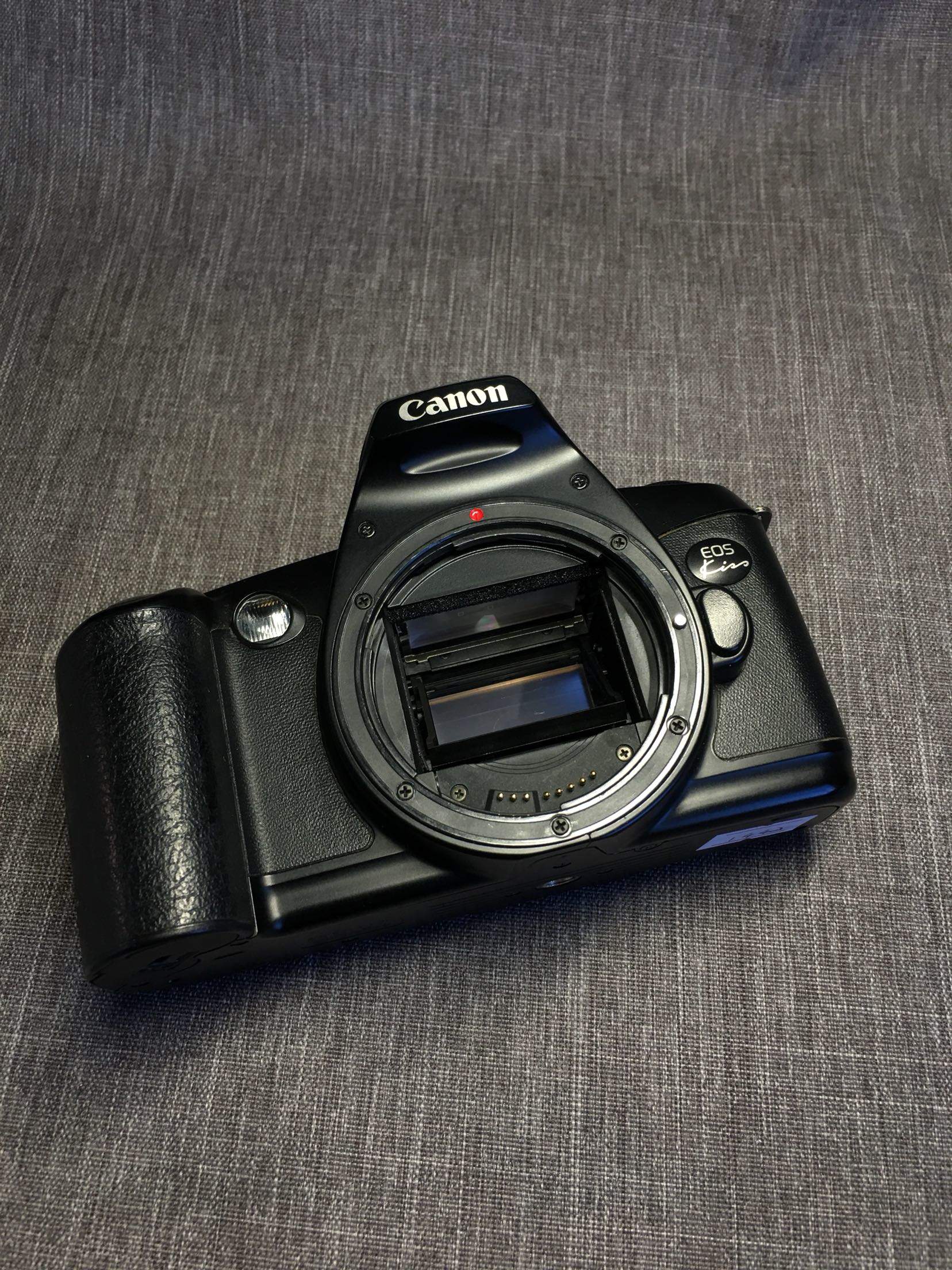 佳能canon eos kiss胶片胶卷菲林复古中古135单反机身黑色HOT