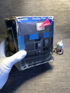宝丽来polaroid onestep flash 拍立得一次成像黑色使用宝丽来600