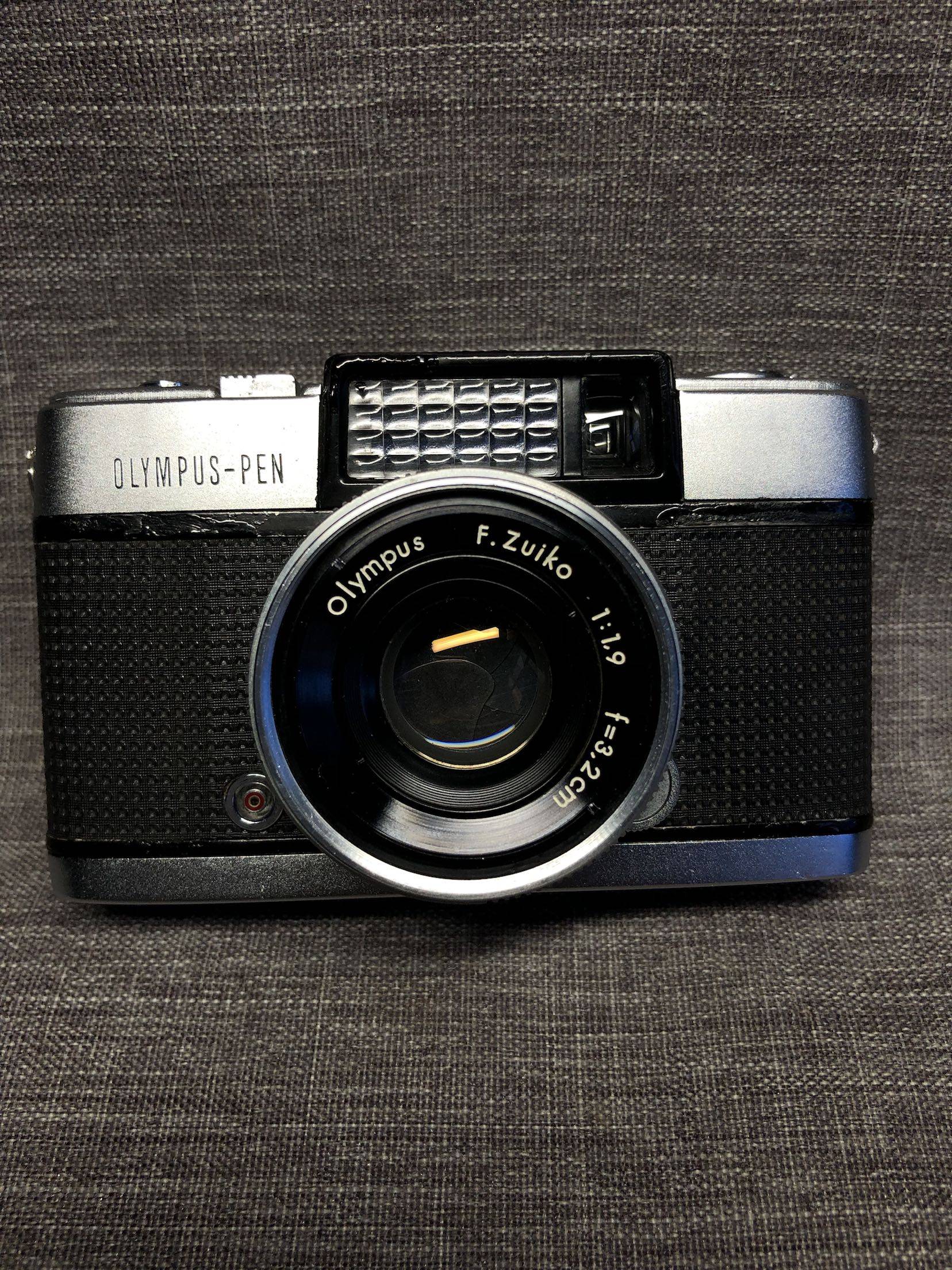 olympus-pen奥林巴斯半格机械定焦1:1.9镜头135胶卷胶片菲林