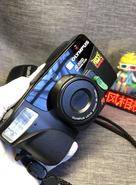 OLYMPUS奥林巴斯AZ2000黑色近全新135胶卷卷片菲林变焦相机