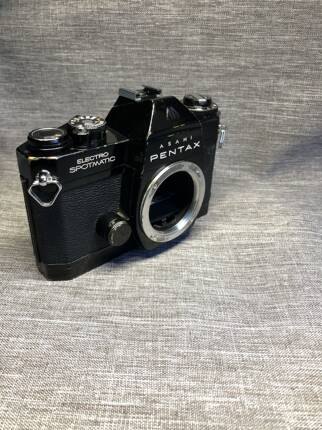 pentax宾得es135胶卷胶片菲林中古复古黑色金属单反铜顶HOT