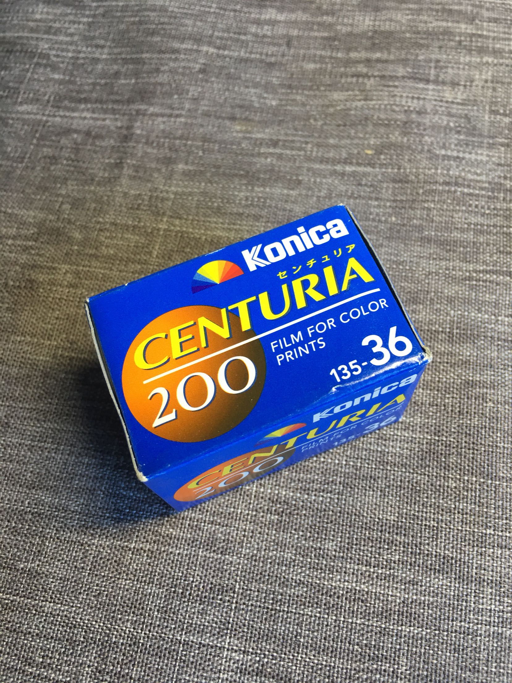 konica/柯尼卡/135彩色胶卷/盒装未拆封/过期/平时冰箱保存