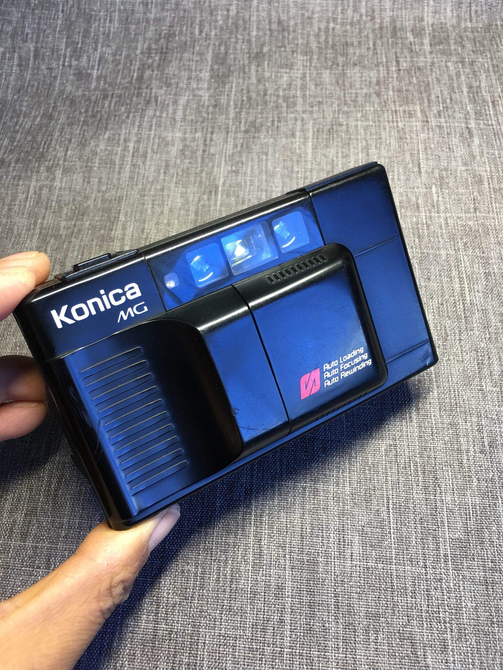 konic柯尼卡135胶片胶卷新款黑色定焦镜头旁轴相机功能好镜片好